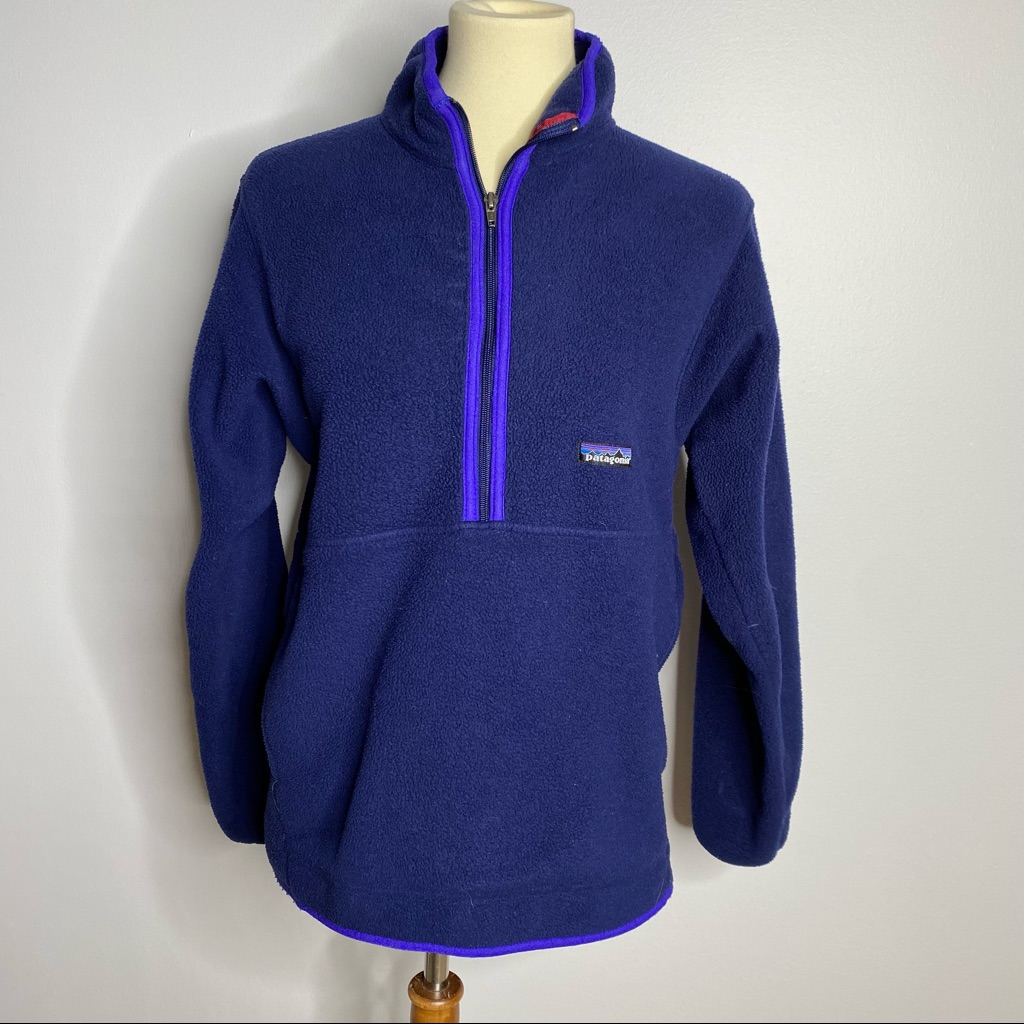 Patagonia Navy Pullover Sweatshirt Size Small